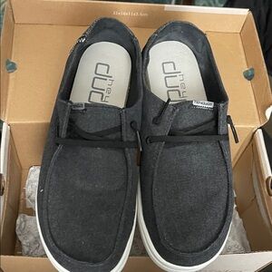 Hey Dude Women's Charcoal Sneakers